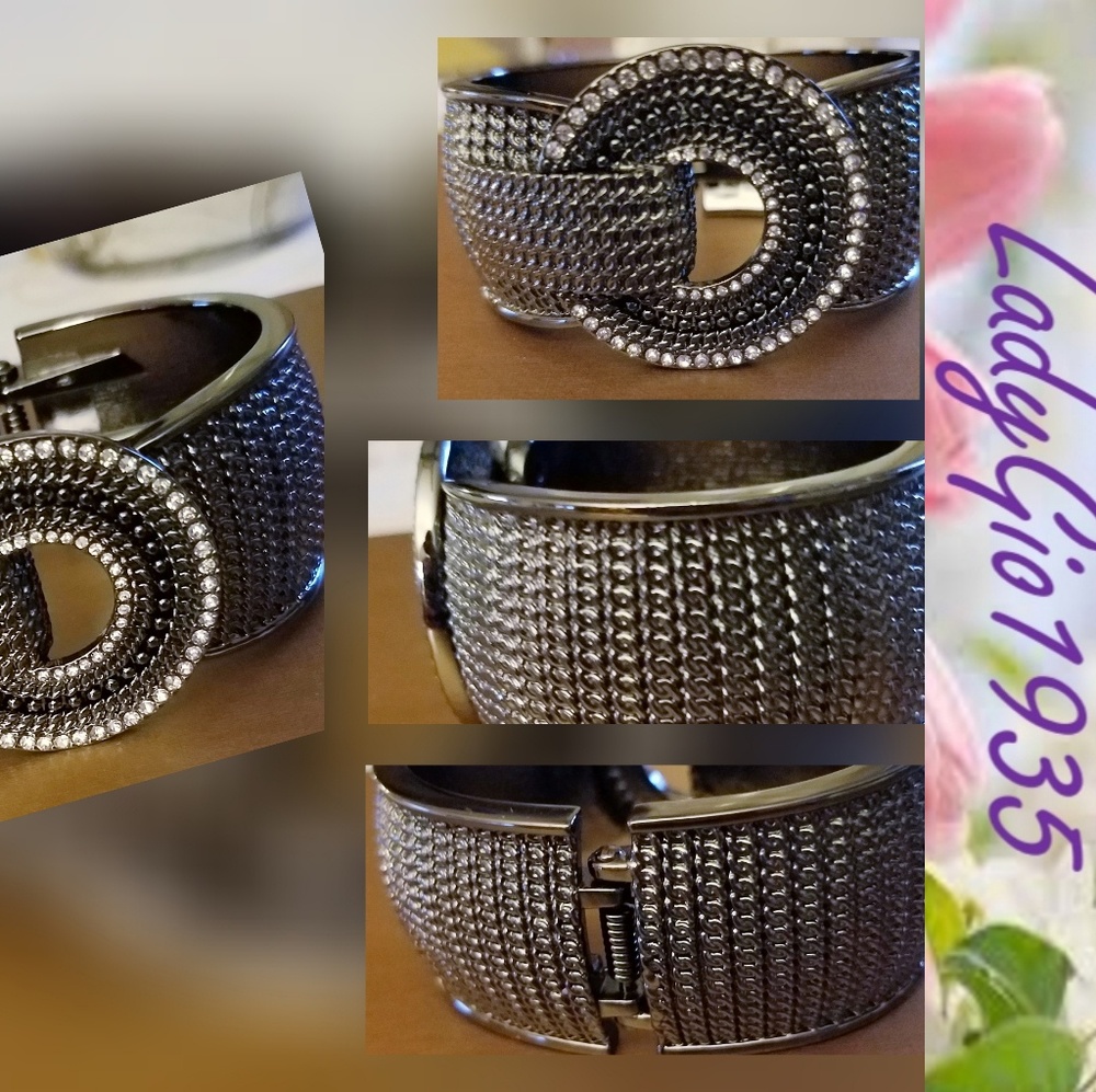 Crystal  Cuff  Bracelet